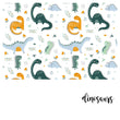 Učitaj sliku u galeriju Zidna Tapeta Za Dječju Sobu - Pattern - Dinosaurs Zidna Tapeta Za Dječju Sobu - Pattern