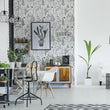 Učitaj sliku u galeriju Zidna tapeta za dom pattern ponavljajući uzorak