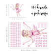 Učitaj sliku u galeriju *RASPRODAJA* Fairy Tale Pink @HIAWorkshop® - Naljepnice za zid dječje sobe (oštećeno)