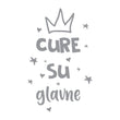 Učitaj sliku u galeriju Cure su glavne - Naljepnica za zid dječje sobe