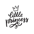 Učitaj sliku u galeriju Little Princess - Naljepnica za zid dječje sobe