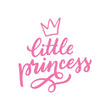 Učitaj sliku u galeriju Little Princess - Naljepnica za zid dječje sobe