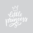 Učitaj sliku u galeriju Little Princess - Naljepnica za zid dječje sobe