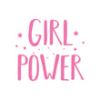 Učitaj sliku u galeriju Girl Power - Naljepnica za zid dječje sobe