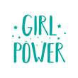 Učitaj sliku u galeriju Girl Power - Naljepnica za zid dječje sobe