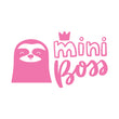 Učitaj sliku u galeriju Mini Boss Sloth - Naljepnica za zid dječje sobe