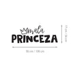 Učitaj sliku u galeriju Princeza - Naljepnica za zid dječje sobe