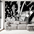 Učitaj sliku u galeriju Monochrome Expression - Zidna Tapeta - Mural