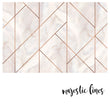 Učitaj sliku u galeriju Majestic Lines - Zidna Tapeta - Mural