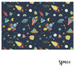 Učitaj sliku u galeriju Zidna Tapeta Za Dječju Sobu - Pattern - Space Zidna Tapeta Za Dječju Sobu - Pattern
