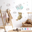 Učitaj sliku u galeriju Teddy's Balloon Adventure @HIAWorkshop® - Naljepnice za zid dječje sobe