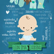 Učitaj sliku u galeriju HIA Kids - Little One Blue - personalizirana ilustracija