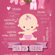 Učitaj sliku u galeriju HIA Kids - Little One Pink - personalizirana ilustracija
