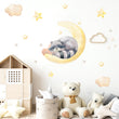 Učitaj sliku u galeriju Dreaming Raccoon @HIAWorkshop® - Naljepnice za zid dječje sobe