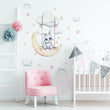 Učitaj sliku u galeriju Bunny Swing @HIAWorkshop® - Naljepnice za zid dječje sobe