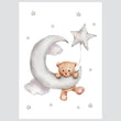 Učitaj sliku u galeriju Teddy Flight - komplet ilustracija za dječju sobu, 3 kom.