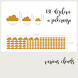 Učitaj sliku u galeriju Various Clouds - Naljepnice za zid