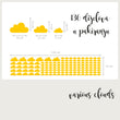 Učitaj sliku u galeriju Various Clouds - Naljepnice za zid