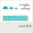 Učitaj sliku u galeriju Various Clouds - Naljepnice za zid