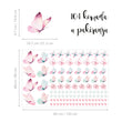 Učitaj sliku u galeriju Romantic Butterflies - Naljepnice za zid