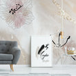 Učitaj sliku u galeriju *RASPRODAJA* Flowerish Abstract - Zidna Tapeta - Mural 171x183 cm