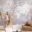 Učitaj sliku u galeriju White World & Pink Sea - Zidna Tapeta - Mural