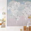 Učitaj sliku u galeriju White World & Rainbow Sea - Zidna Tapeta - Mural