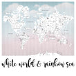 Učitaj sliku u galeriju White World & Rainbow Sea - Zidna Tapeta - Mural