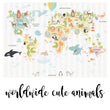 Učitaj sliku u galeriju Worldwide Cute Animals - Zidna Tapeta - Mural