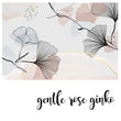 Učitaj sliku u galeriju Gentle Rose Ginko - Zidna Tapeta - Mural