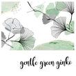 Učitaj sliku u galeriju Gentle Green Ginko - Zidna Tapeta - Mural