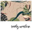 Učitaj sliku u galeriju Sandy Monstera - Zidna Tapeta - Mural