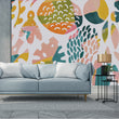 Učitaj sliku u galeriju Colorful Fruits & Laves - Zidna tapeta - Mural