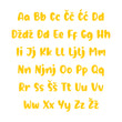 Učitaj sliku u galeriju Borna Alphabet - Medium - visina 20 cm