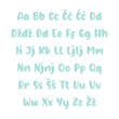Učitaj sliku u galeriju Borna Alphabet - Medium - visina 20 cm