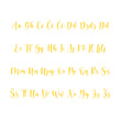 Učitaj sliku u galeriju *RASPRODAJA* Kristina Alphabet - Small - visina 15 cm Ime: Marieta