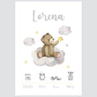 Učitaj sliku u galeriju HIA Kids - Teddy's Cloud Adventure - personalizirana ilustracija