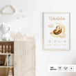 Učitaj sliku u galeriju HIA Kids - Dreaming Hedgehog - personalizirana ilustracija