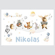 Učitaj sliku u galeriju HIA Kids - Forest Orchestra - personalizirana ilustracija