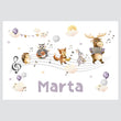Učitaj sliku u galeriju HIA Kids - Forest Orchestra - personalizirana ilustracija