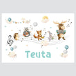 Učitaj sliku u galeriju HIA Kids - Forest Orchestra - personalizirana ilustracija