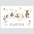 Učitaj sliku u galeriju HIA Kids - Forest Orchestra - personalizirana ilustracija