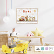Učitaj sliku u galeriju HIA Kids - Carnival Train - personalizirana ilustracija