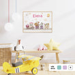 Učitaj sliku u galeriju HIA Kids - Carnival Train - personalizirana ilustracija