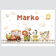 Učitaj sliku u galeriju HIA Kids - Carnival Train - personalizirana ilustracija