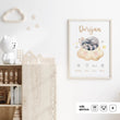 Učitaj sliku u galeriju HIA Kids - Dreaming Raccoon - personalizirana ilustracija