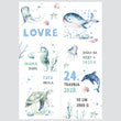 Učitaj sliku u galeriju HIA Kids - Marine Life - personalizirana ilustracija
