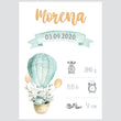 Učitaj sliku u galeriju HIA Kids - Hot Air Balloon - personalizirana ilustracija