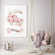 Učitaj sliku u galeriju HIA Kids - Sleepy Unicorn - personalizirana ilustracija