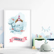 Učitaj sliku u galeriju HIA Kids - Blue Whale - personalizirana ilustracija